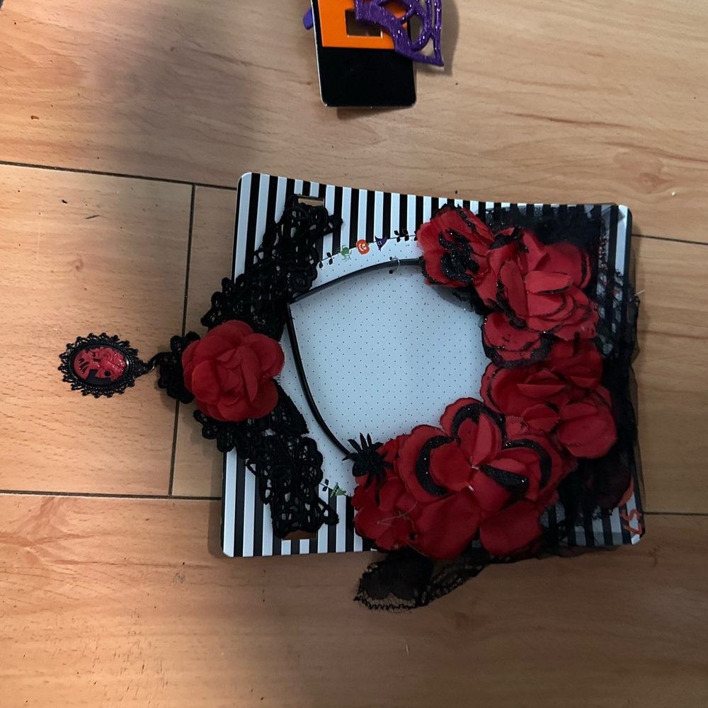 Halloween Day of the Dead Floral Accessories